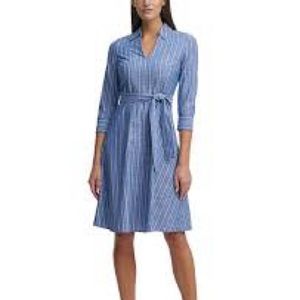 Tommy Hilfiger cotton striped dress